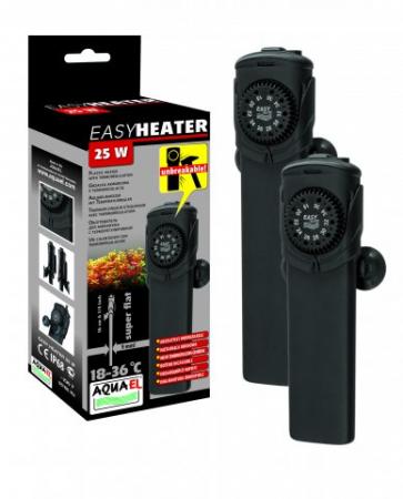 Aquael Easy Heater 25w (пластиковый терморегулятор) на 10-25л